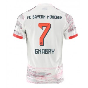 Fotbalové Dres Bayern Munich Serge Gnabry #7 Venkovní Oblečení 2025-26 Krátký Rukáv